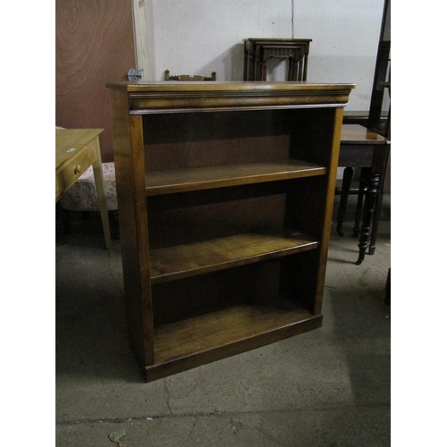 694 - MAHOGANY BOOKCASE