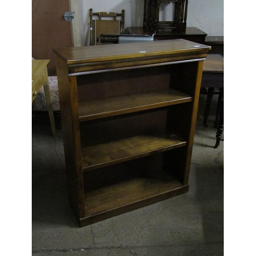 694 - MAHOGANY BOOKCASE