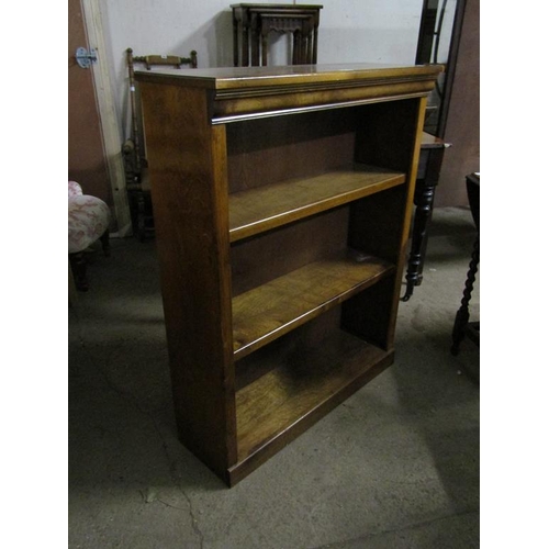 694 - MAHOGANY BOOKCASE