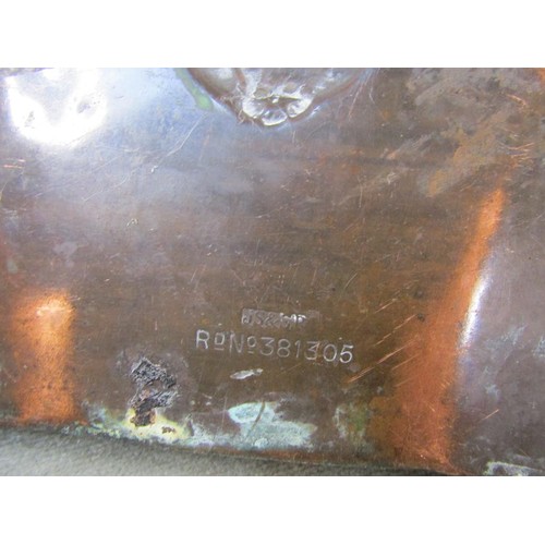 1489A - ART NOUVEAU COPPER CRUMB SCOOP