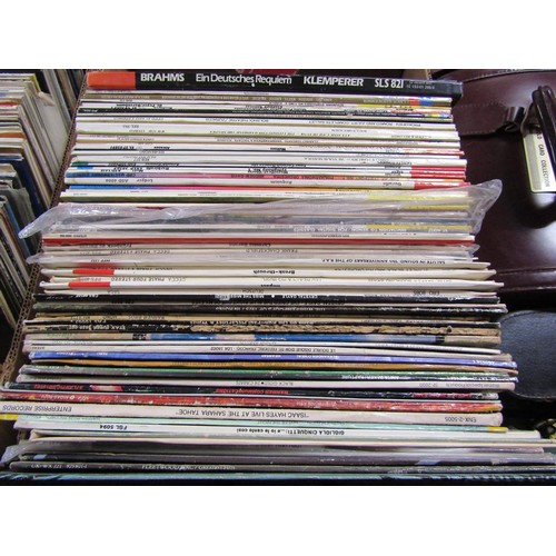 320 - THREE BOXES OF MIXED RECORDS