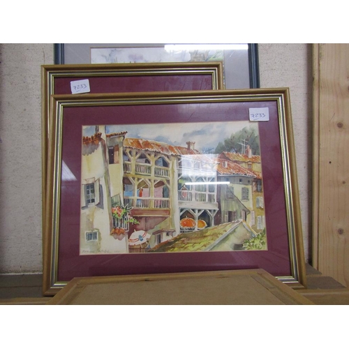 157 - COLLECTION OF FRAMED WATERCOLOURS