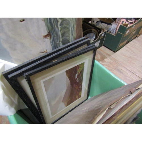 202 - UNFRAMED AND FRAMED PICTURES AND PRINTS