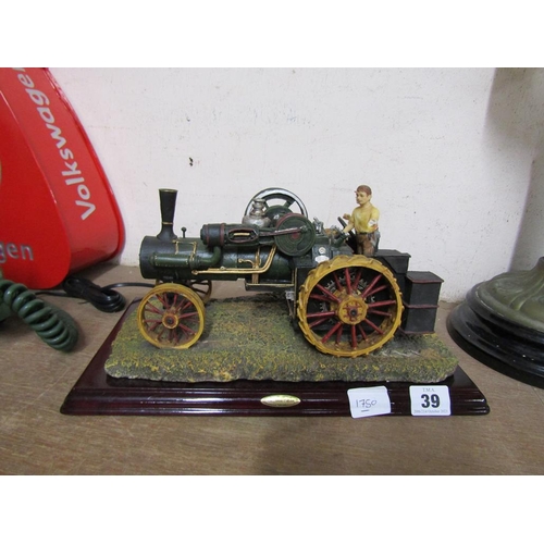 39 - JULIANNA COLLECTION MODEL OF STEAM TRACTOR