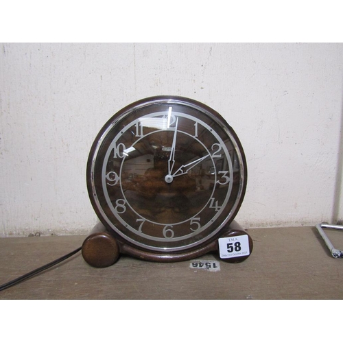 58 - METAMEC ELECTRIC CLOCK