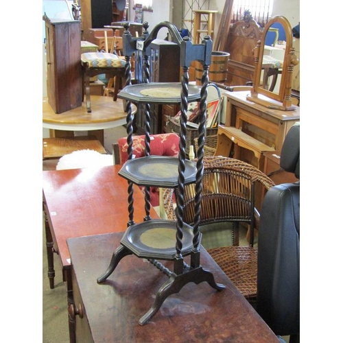 791 - 1930s FOLDING CAKE STAND