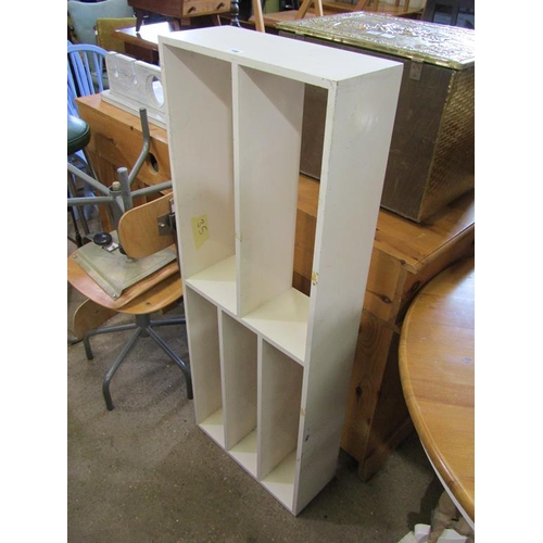 796 - PAINTED BOOKSHELF