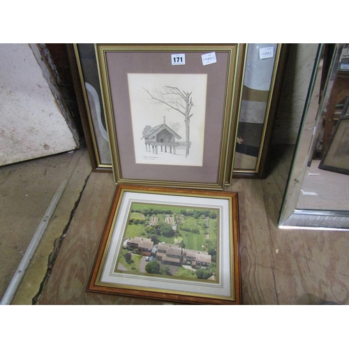 171 - FRAMED ENGRAVINGS AND PRINTS