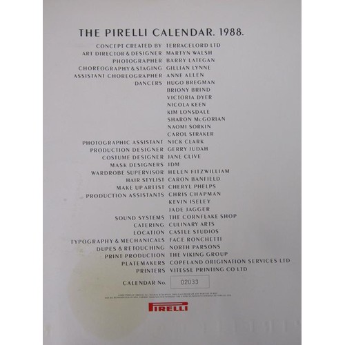 1247 - THE PIRELLI CALENDAR 1988