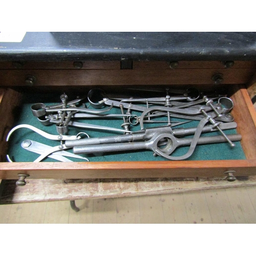 1325 - SIX DRAWER CHEST OF MIXED METAL ENGINEERING AND OTHER TOOLS