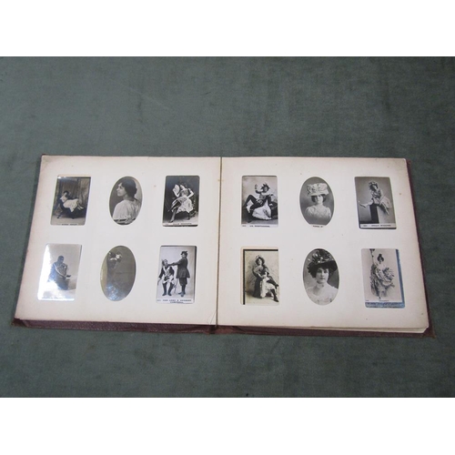 1352 - LATE VICTORIAN/EDWARDIAN PHOTOGRAPH ALBUM AND CONTENTS