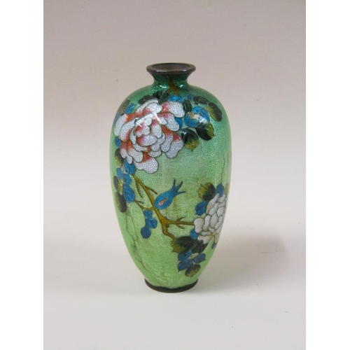 1516 - JAPANESE CLOISONNE VASE