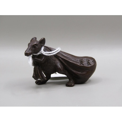 1524 - BRONZE FIGURE OF A MOUSE