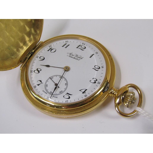 1540 - AERO WATCH, GILT METAL POCKET WATCH AND COLLECTION OF KEYS