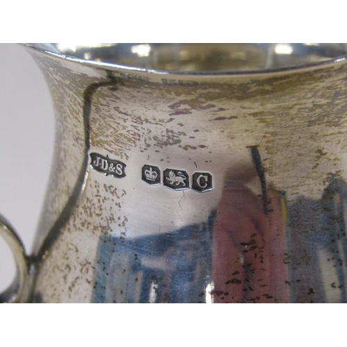 1650 - JAMES DIXON AND SONS, SHEFFIELD 1949 SILVER CREAM JUG - 4ozt