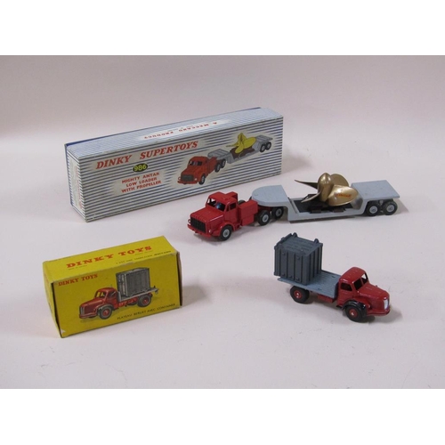 1727 - BOX OF DINKY SUPER TOYS AND OTHERS TO INCL. 986 MIGHTY ANTAR LOW LOADER