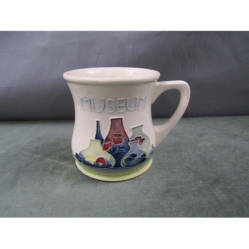 1798 - MOORCROFT MUSEUM MUG, 9CM H