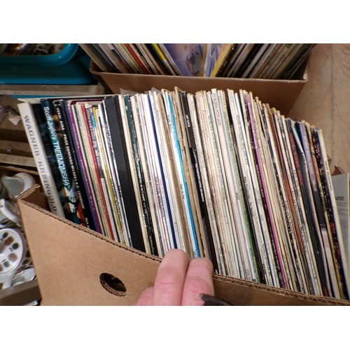 258 - TWO BOXES OF MIXED RECORDS