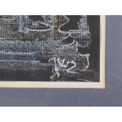 1262 - SIGNED INDISTINCTLY - SERIES OF THREE CHALK DRAWINGS ON PAPER, EACH F/G, 20CM X 29CM