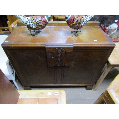 590 - 1930s OAK SIDEBOARD