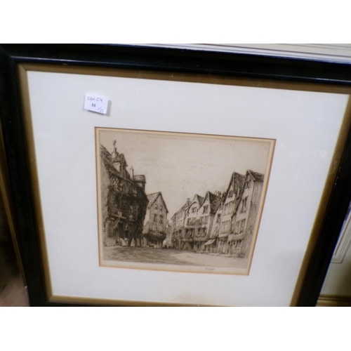 179 - COLLECTION OF FRAMED WATERCOLOURS AND ENGRAVINGS