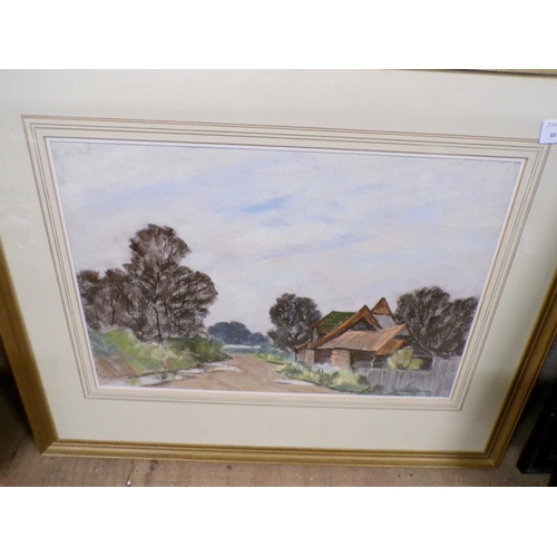 179 - COLLECTION OF FRAMED WATERCOLOURS AND ENGRAVINGS