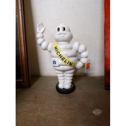 25 - REPRO CAST METAL MICHELIN MAN MONEY BANK