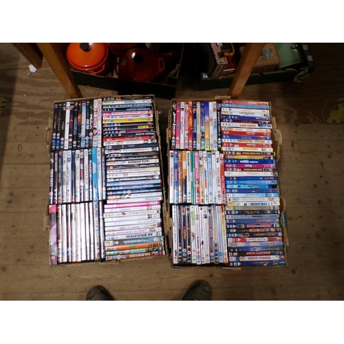 269 - FOUR BOXES OF DVD'S