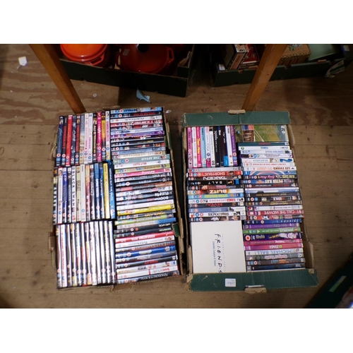 269 - FOUR BOXES OF DVD'S