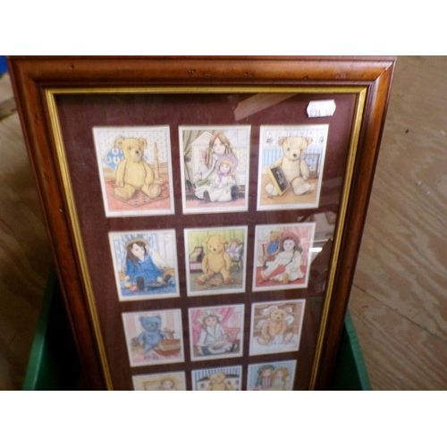 273 - FRAMED CIGARETTE CARDS