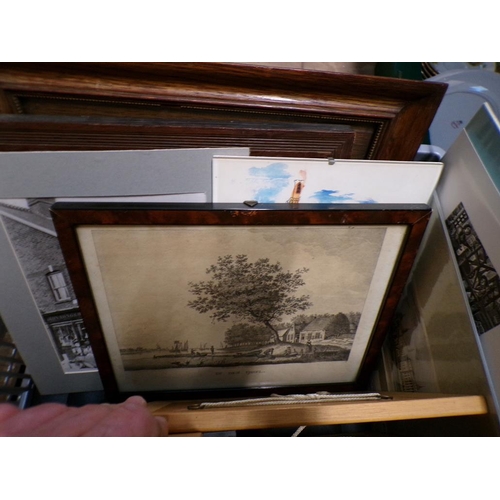 278 - FRAMED AND UNFRAMED PICTURES AND PRINTS