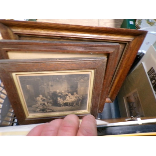 278 - FRAMED AND UNFRAMED PICTURES AND PRINTS