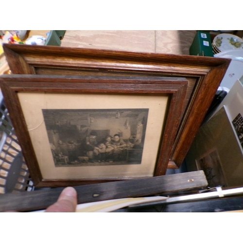 278 - FRAMED AND UNFRAMED PICTURES AND PRINTS