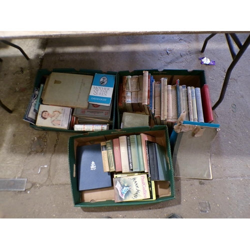 862 - THREE BOXES OF MIXED BOOKS