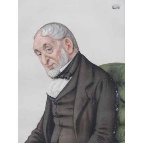 COLLECTION OF SEVEN VANITY FAIR SPY AND HAY COLOURED PRINTS OF