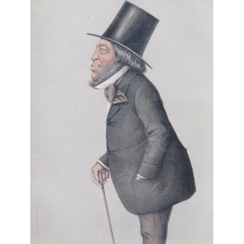 1252 - COLLECTION OF SEVEN VANITY FAIR SPY AND HAY COLOURED PRINTS OF VARIOUS GENTLEMEN, EACH F/G, 25CM X 2... 