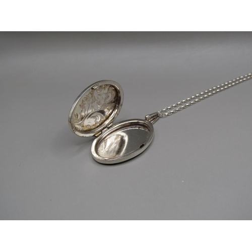 1681 - SILVER GEORG JENSEN LOCKET