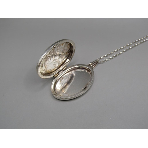 1681 - SILVER GEORG JENSEN LOCKET