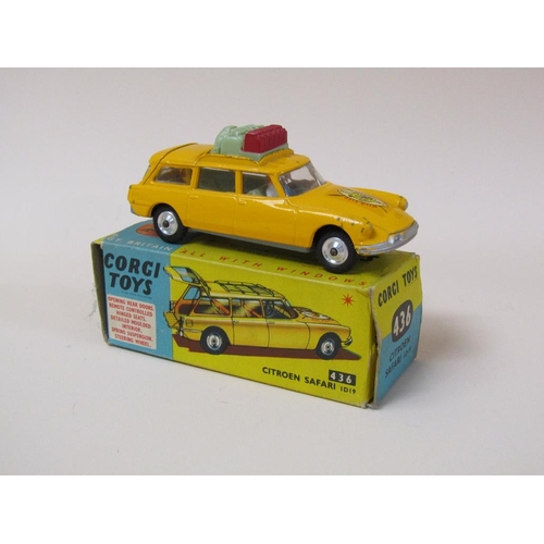 1696 - FOUR BOXED CORGI TOYS - NO.436 CITROEN SAFARI, 247 MERCEDES BENZ 600 PULLMAN, 245 BUICK RIVERA & 276... 