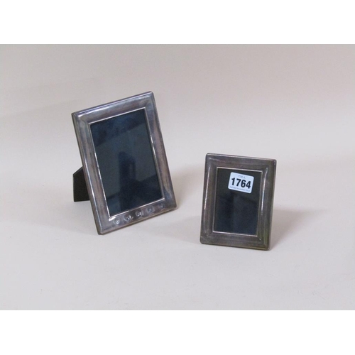 1764 - TWO STERLING SILVER PHOTOFRAMES