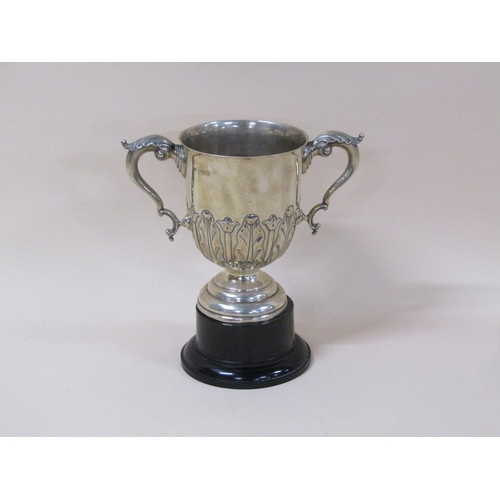 1767 - EARLY 20c SILVER TWO HANDLED TROPHY CUP, 20ozt LONDON 1905