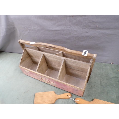 1486 - BUTTER PATS; TRUG, 48CM W