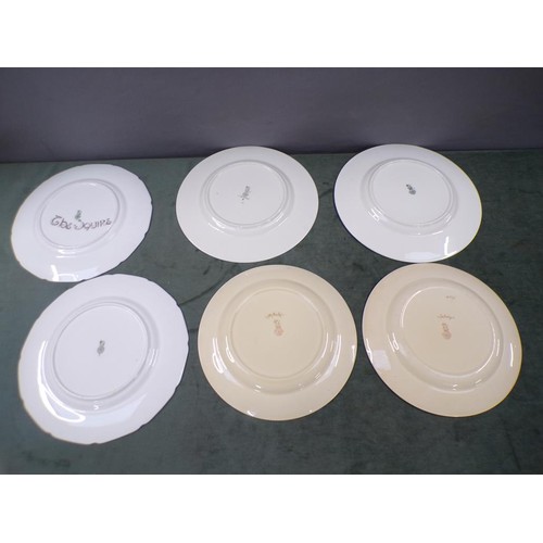 1979 - COLLECTION OF ROYAL DOULTON SERIES WARE DINNER PLATES - LARGEST 27CM DIAM