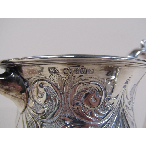 149 - A late Victorian two handled silver trophy cup, awarded for the best foal in show 1889, with lift of... 