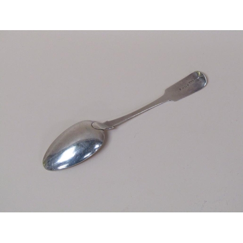 153 - An early 19c silver table spoon, Exeter 1834, 1.9ozt.