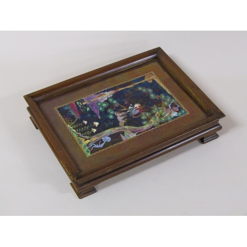 200 - A 1920's Wedgwood fairyland lustre 'Elves in a pine tree' plaque, designed by Daisy Makeig-Jones (18... 