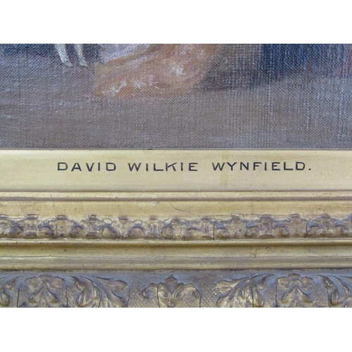 223 - David Wilkie Wynfield - The origin of the English woollen trade (Queen Phillipa, wife of Edward III ... 