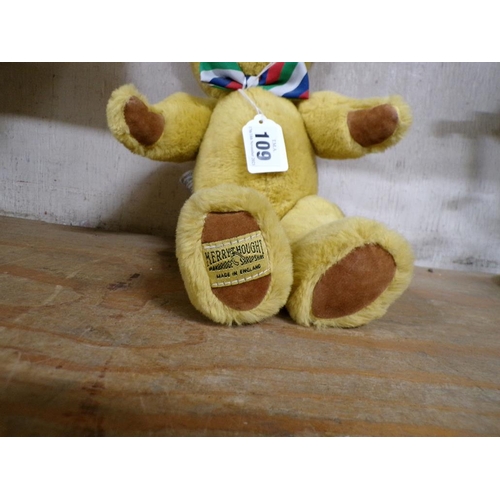 109 - VINTAGE MERRYTHOUGHT BEAR