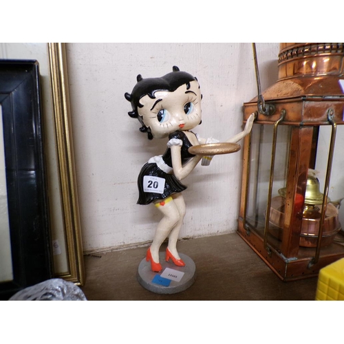 20 - CAST IRON BETTY BOOP