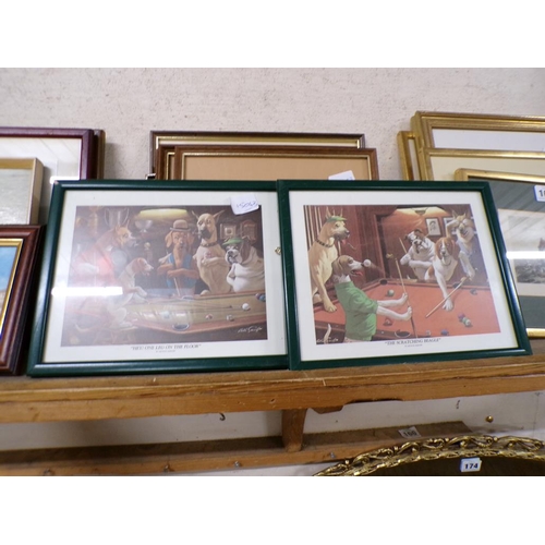 160 - COLLECTION OF FRAMED PICTURES AND PRINTS